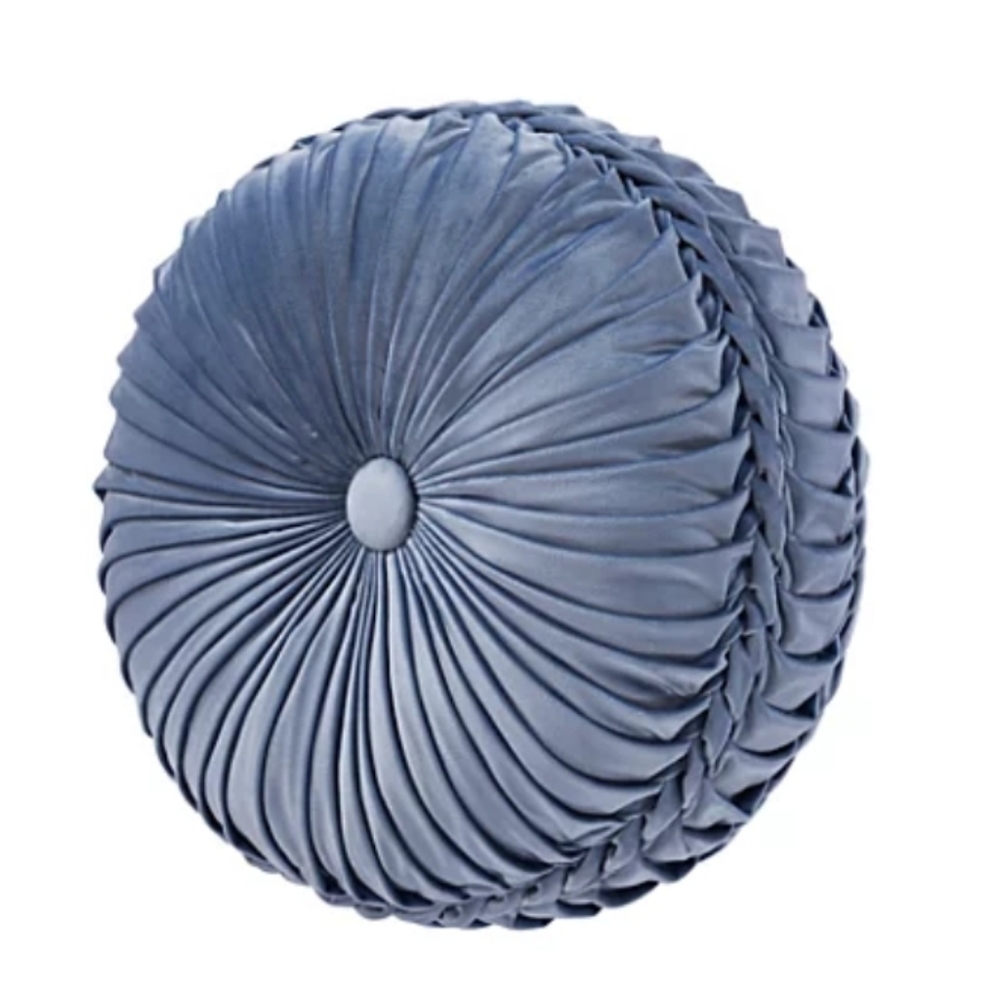 J. Queen New York Alexis Tufted Round Decorative Throw Pillow
